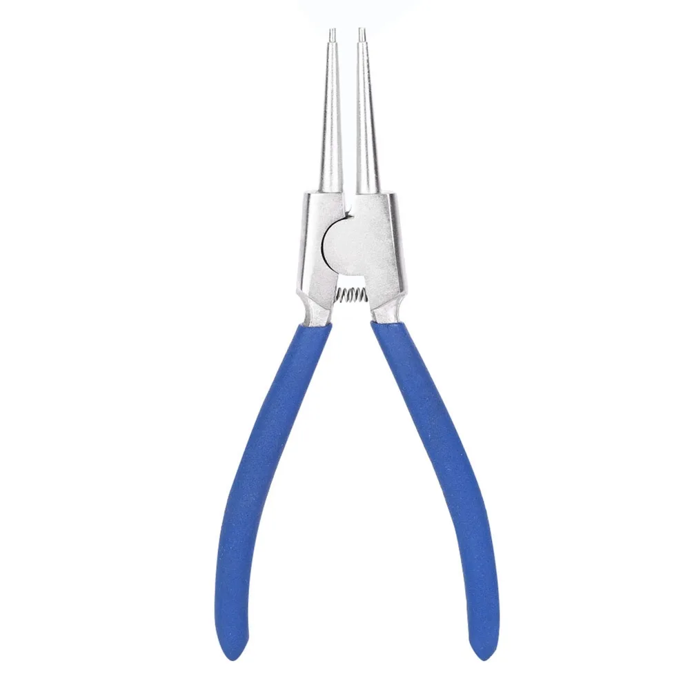 4pcs 7 Inch Snap Ring Pliers Bent Jaw Straight Jaw Circlip Pliers Dip Coated Handles C Clip Pliers Retaining Application view 4