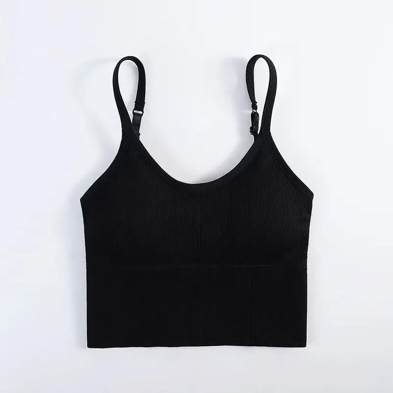 Breathable Sports Bra Anti Sweat Fitness Top Women Seamless Yoga Bra Shockproof Crop Top Push Up Sport Bra