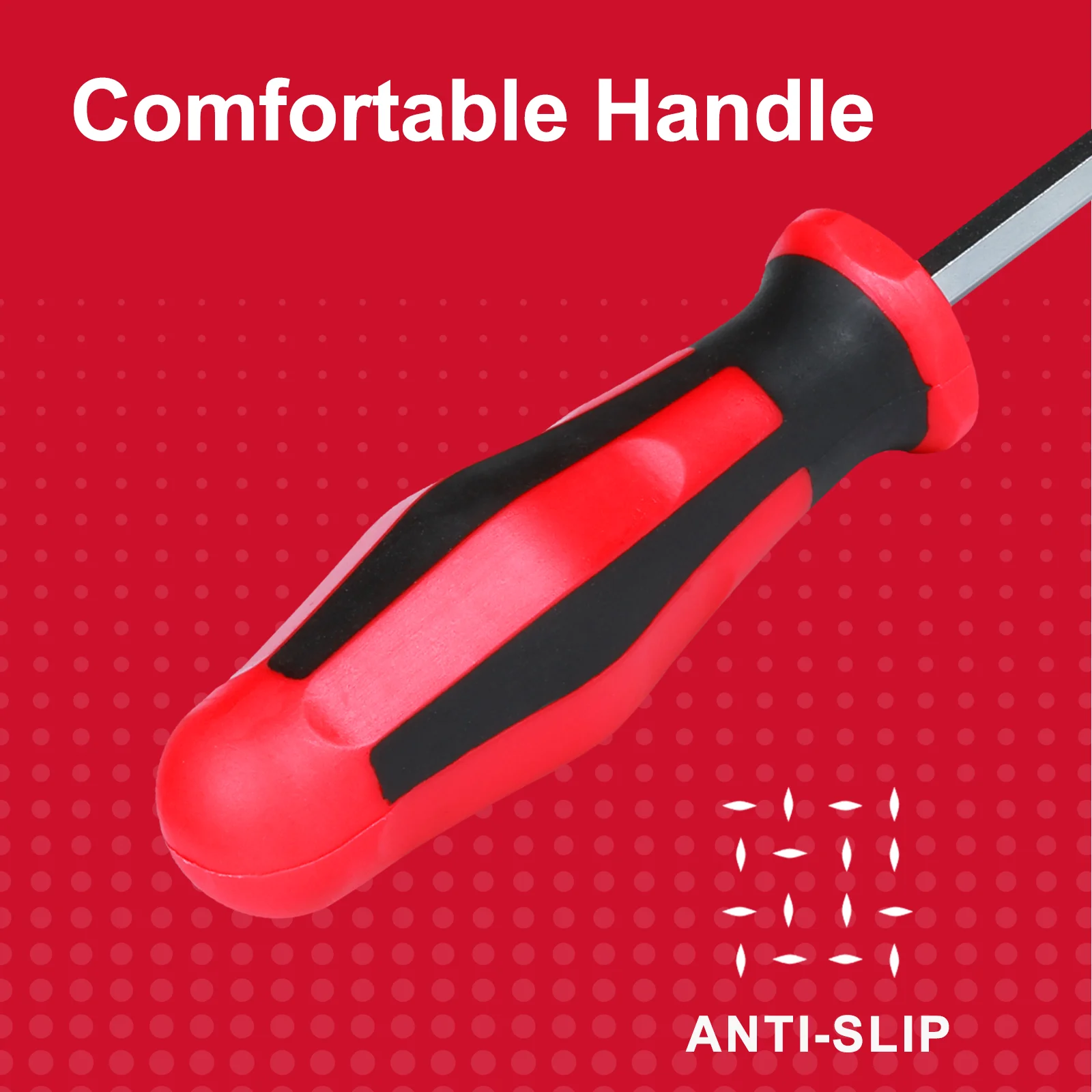 Geinxurn Magnetic Changeable Head Manual Screwdriver Set Include Quick Change Screwdriver and Impact S2 Screwdriver Bit