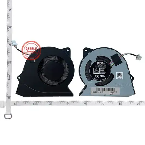 Dell Vostro 3420 3250 3510 V3420 Inspiron 3511 3515 0RFF51 RFF51 DC28000WFF0 DFS5K 용 새 노트북 CPU 냉각 팬 12114464 P