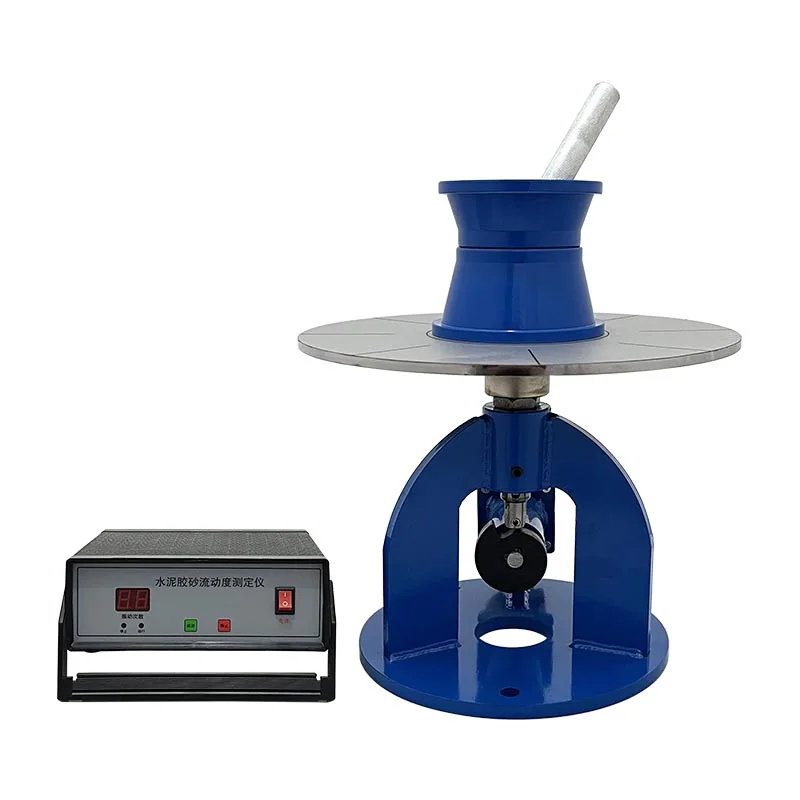 NLD-3 Cement Mortar Flow Table Compliant with EN ASTM UNI ISO Standard for Mortar Lime Gypsum Fluidity Test
