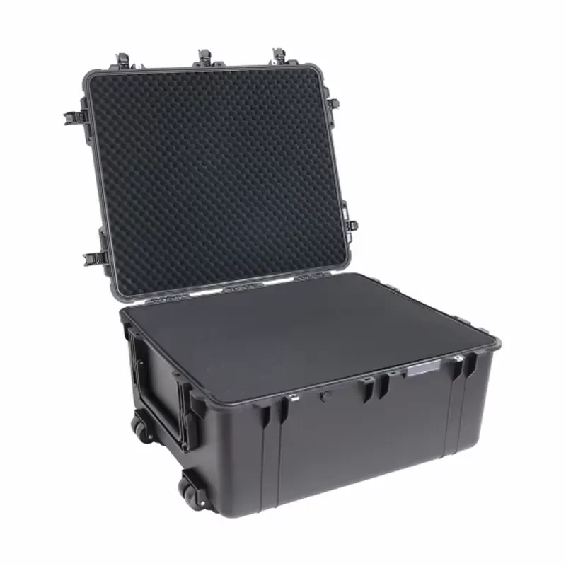 Waterproof Rigid Plastic Toolbox IP67 Rating Portable Storage Case for Camping Hiking Outdoor Gear Custom OEM ODM Service