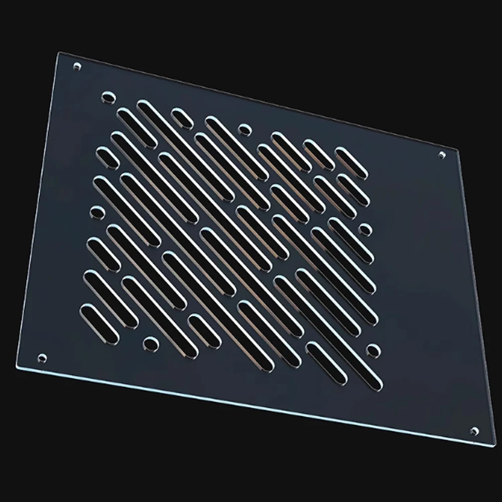 لوحة أكريليك لعلبة C2P MATX لوحة جانبية شفافة