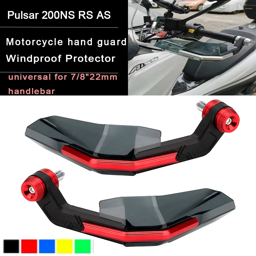 Motorcycle Handlebar Grips Guard Brake Clutch Levers Handle Windproof Protector For Bajaj Pulsar 200NS 200RS 200AS 200 NS RS AS