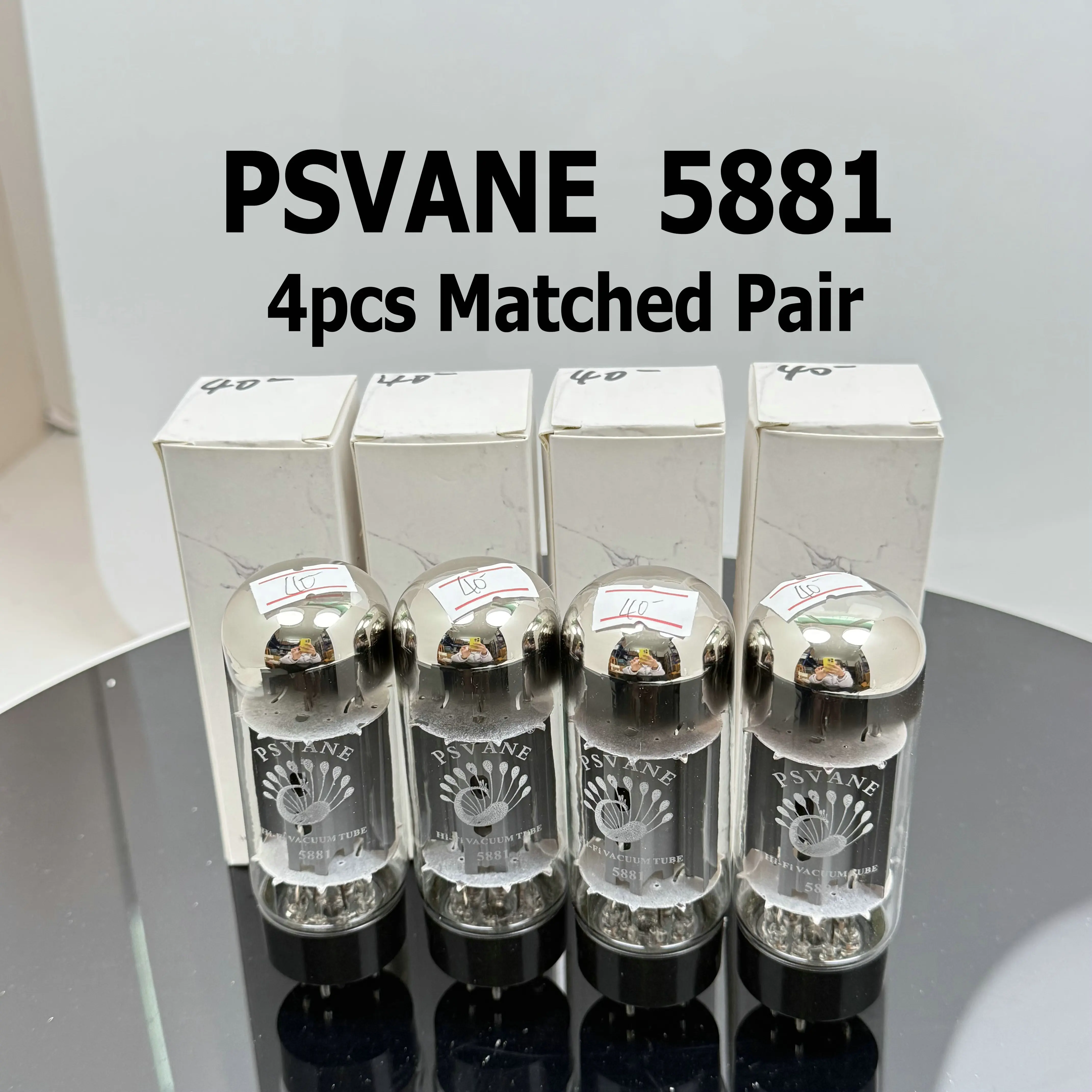 YHANWN 26 PSVANE 5881 Tubo de Vacío Reemplaza 5881A 6L6G 6L6GA 6L6GB 6L6GC 6P3P Kit de Amplificador de Válvulas Electrónicas HIFI DIY