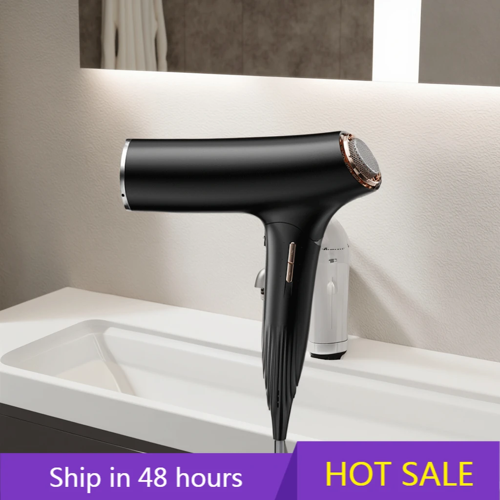 

YTYIN Professional Foldable Hair Dryer with 110000rpm BLDC Motor Negative Ionic Electric and Diffuser Nozzle for Hotels
