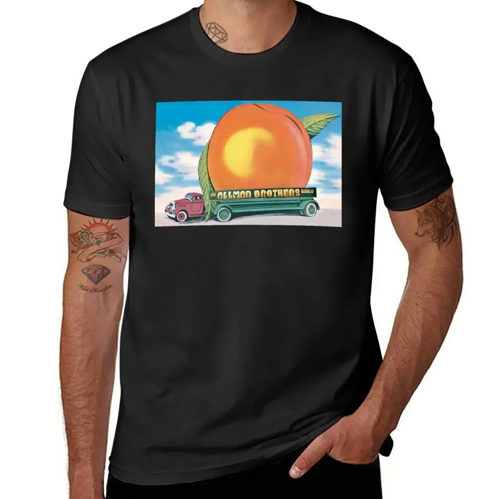 2024 funny Eat a Peach Zoom The T-Shirt new edition customs design your own plain Men's t-shirts mens clothing 2024 summer tops