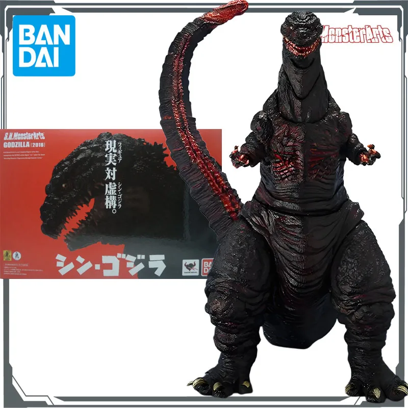 

Bandai Original Action Figure S.H.Monster Arts Godzilla Fourth Form (2016) Action Figure Toys for Boys Gift Collectible Model
