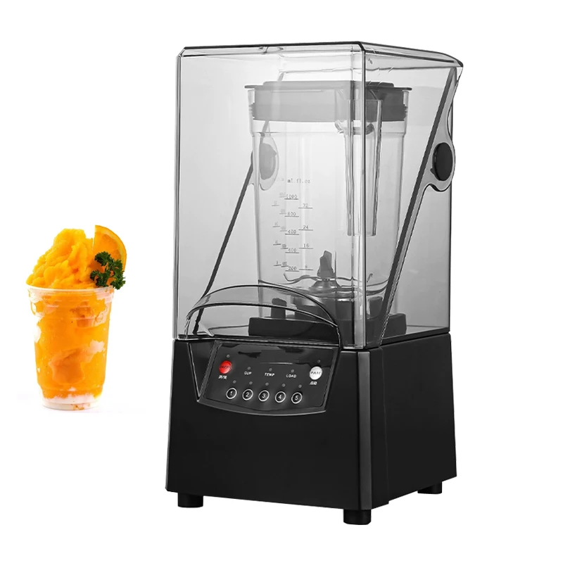 خلاط كهربائي عالي التحمل احترافي تجاري ماكينة صنع الثلج الرملي ماكينة صنع العصائر الجليدية منتج أغذية عالي الطاقة