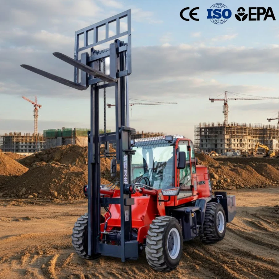 

4WD All Terrain Forklift 3.5 ton Off Road 3 ton Forklift 4-Wheel Rough Terrain 4x4 Forklift Hydraulic Forklifts China Custom