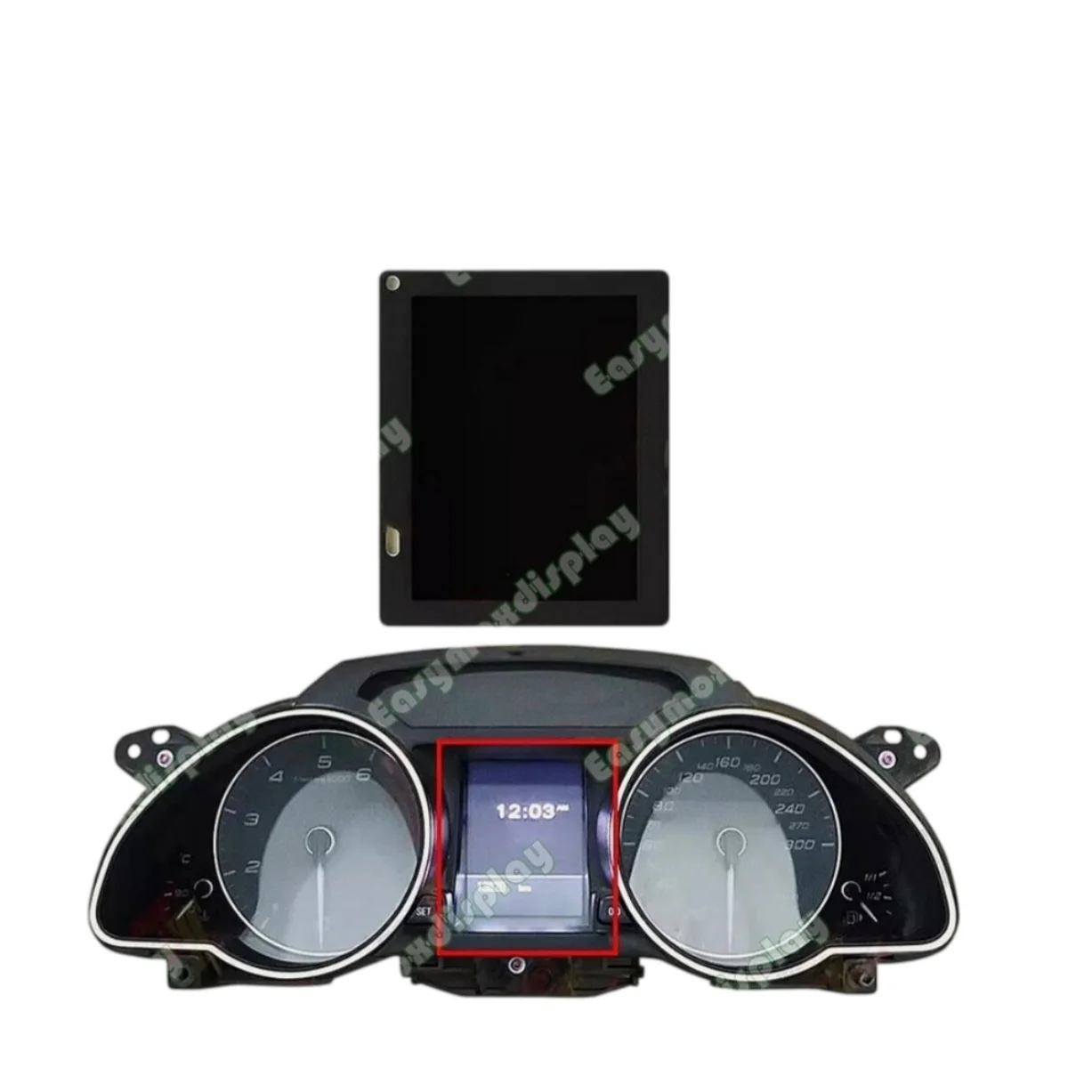 High Quality 3.5 Inch Display Replacement for Audi A4 S4 RS4 A5 S5 RS5 Q5 Magneti Marelli Dashboard