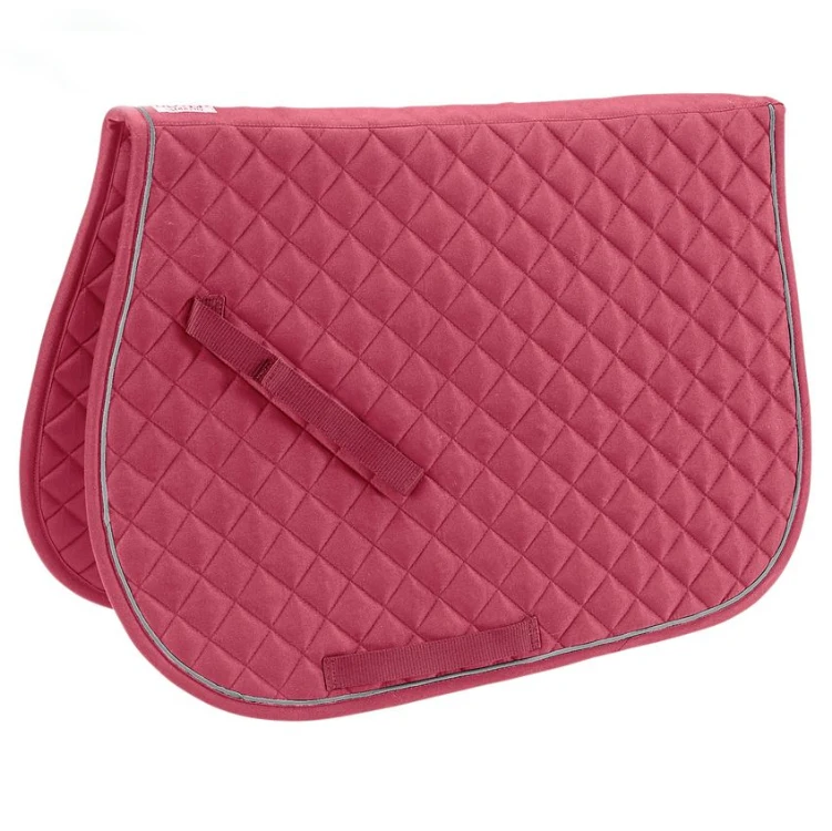 

Manufacturer Horse Equipment Velvet Equestrian Riding Equipment Horse Saddle Pad Dressage for Horse Riding