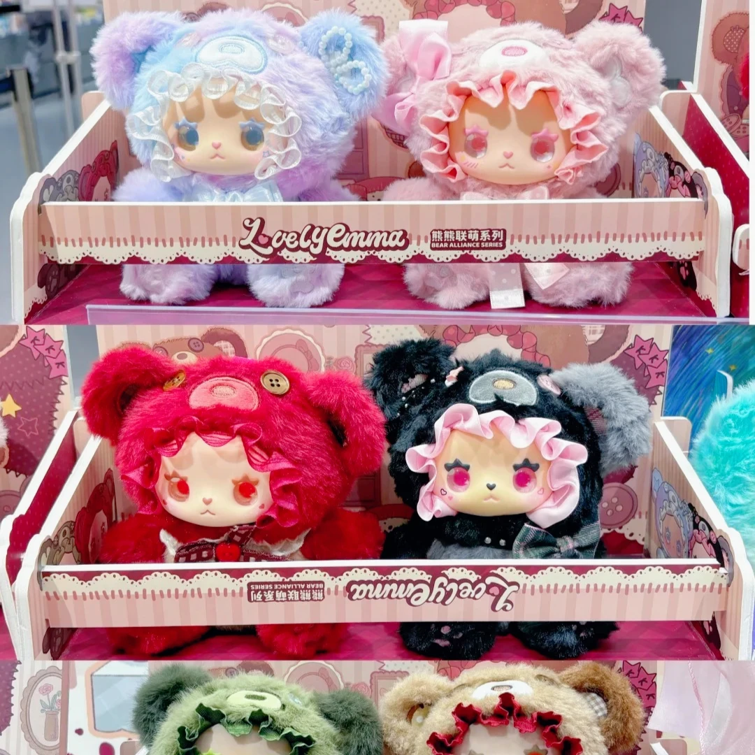 

Genuine LOVELY EMMA Bear Allance Series Blind Box Action Figure Guess Bag Cute Doll Mystery Box Collection Model Toys Girl Gifts