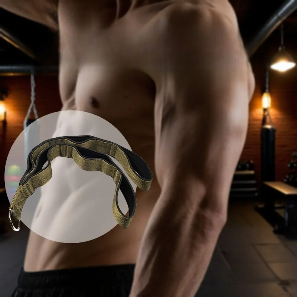 2025, gran oferta, cinturón de tensión de tres etapas para bíceps con mango extraíble alto, pórtico de cuerda de tracción con cuerda de extensión para pájaros grandes