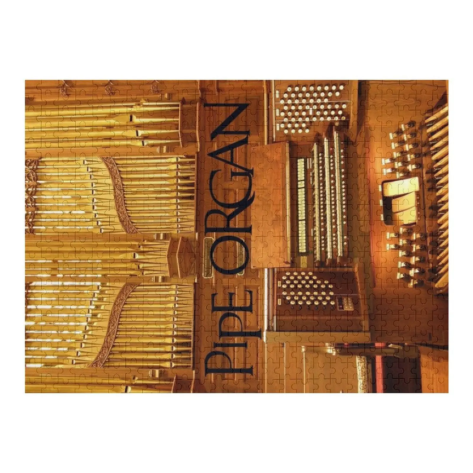 

Big Pipe Organ Jigsaw Puzzle Customized Picture Personalized Wooden Name Personalised Personalized For Kids Puzzle