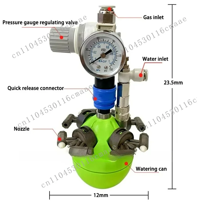 Ultra-fine non-humidifying dry mist humidifier, dry mist cooling system, home garden fine mist air atomizing nozzle sprayer
