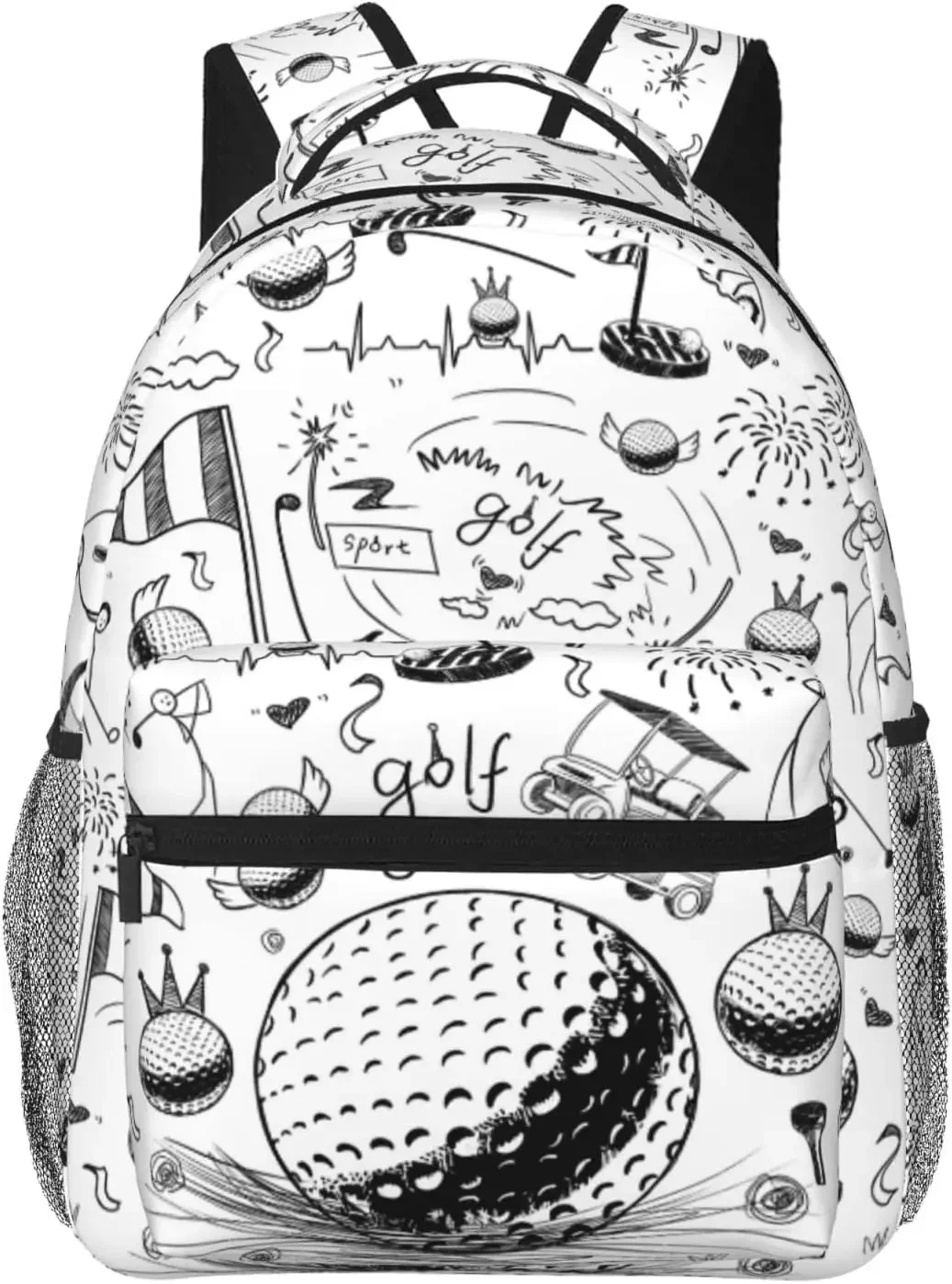 

Soccer Backpack 16 Inch Football School Backpacks 3D Print Lightweight Ball Bookbag Casual Sport Daypack Travel Bag