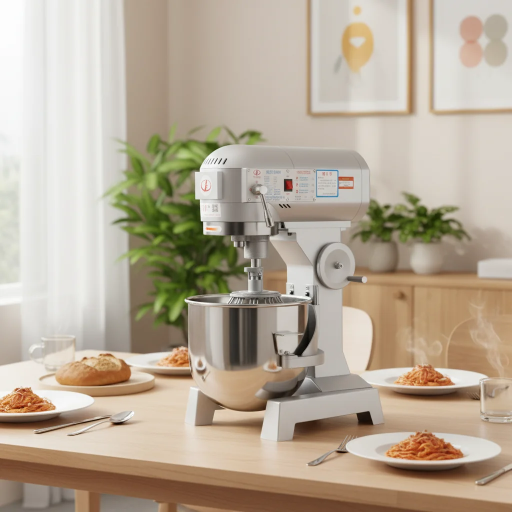 B20 Commercial Multi-functional Mixer, Egg Beater, Cream/Milk/Dough Kneading Machine (New)