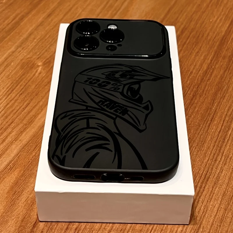 Motorcycle rider iPhone case – compatible model range