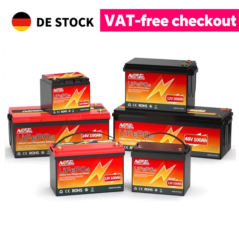 6Ah 10Ah 12Ah 20Ah 30Ah 12V 100Ah LiFePO4 Battery Pack BMS 200Ah 300Ah Lithium Iron Phosphate Rechargeable Battery Bateria