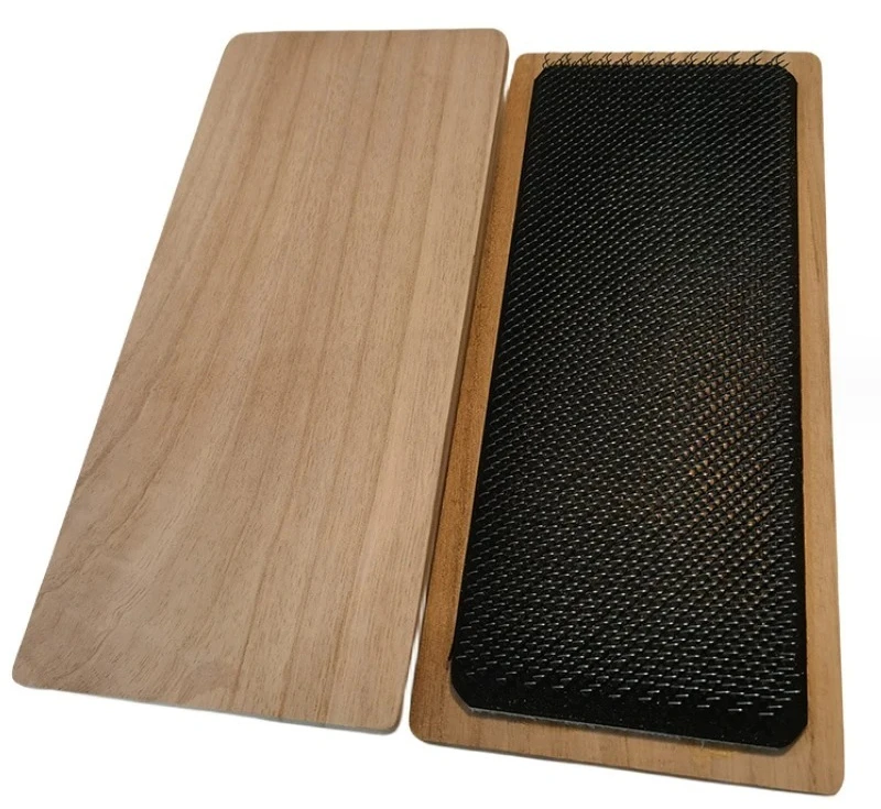 

Деревянный коврик для рисования 28x12 см — держатель для волос и ножок для изготовления париков, с изогнутой иглой и карточкой для рисования