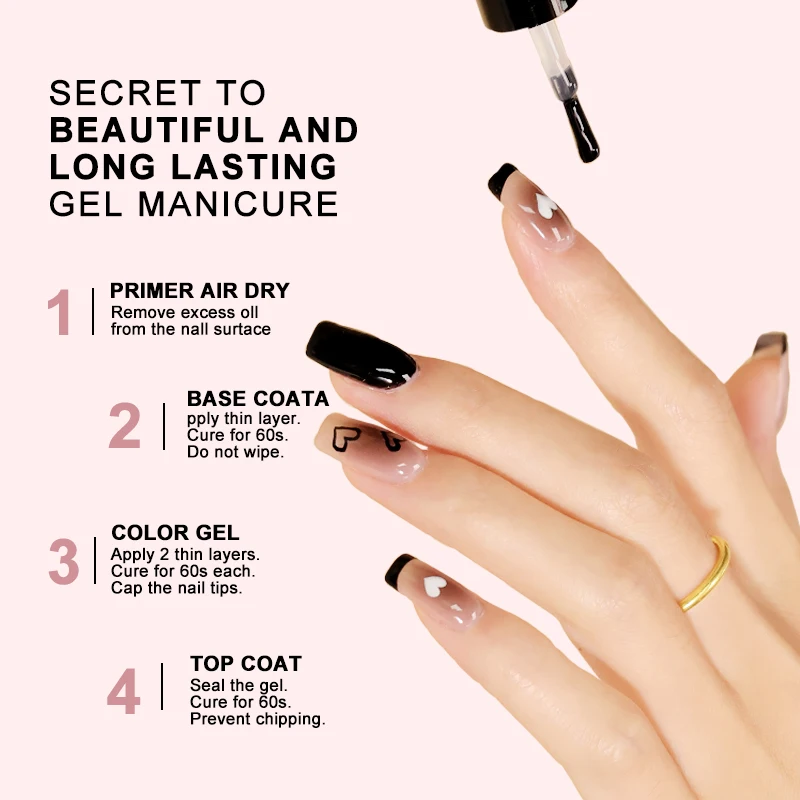 LIMEGIRL Gel UV Smalto per unghie 2PCS 8ML Primavera Estate Glitter Gel Unghie Smalto Art Vernice per Home Salon Manicure Art Forniture fai da te