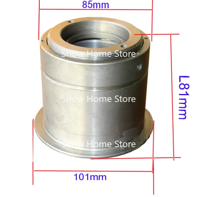 Turret Milling Machine Spindle Pulley Clutch Seat Belt Pulley Shaft Sleeve A4+11 Slow Gear 6207 Bearing Seat