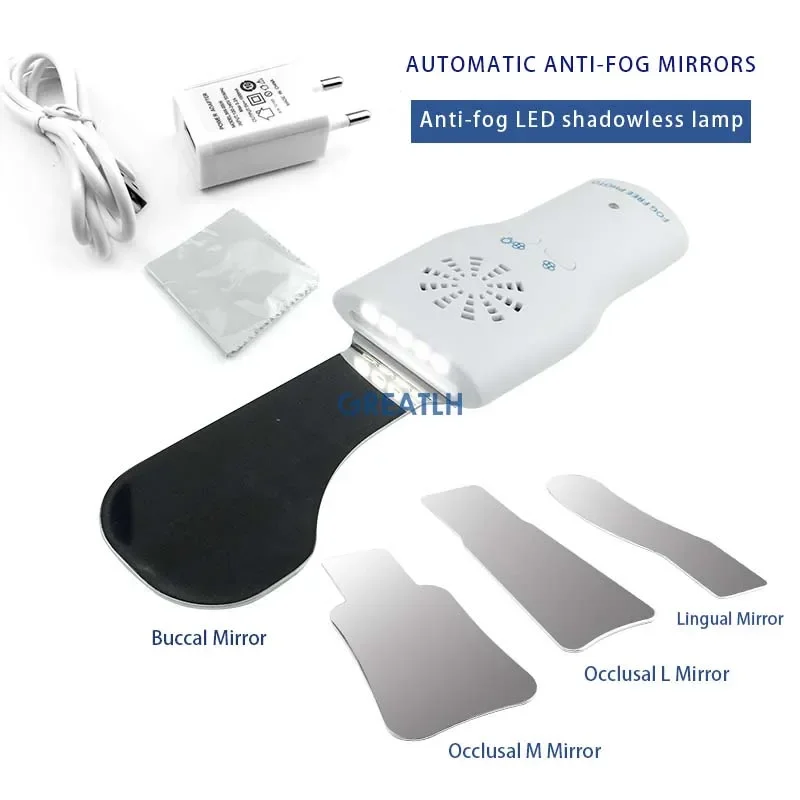 Dental Oral Photography Mirrors Defog Occlusal for Buccal Lingual Intra Oral Dentist Mirrors Orthodontic Reflector Glass