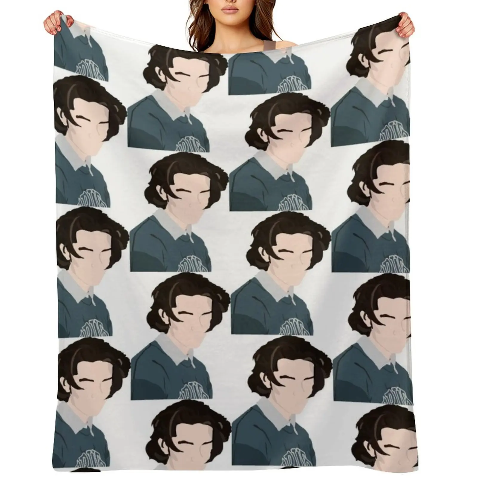 

Conan Gray Throw Blanket Flannels heavy to sleep wednesday Winter beds Blankets