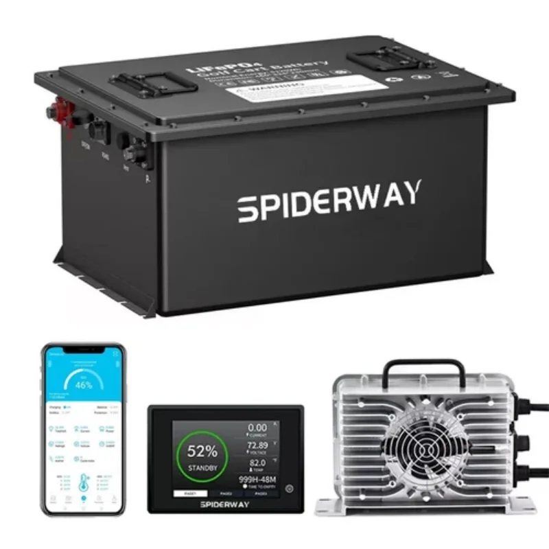 

24V(25.6V) 105Ah LiFePO4 Lithium Battery for Genie Skyjack JLG Boom Scissor Lift, 3500+ Cycle Maintenance-Free Battery