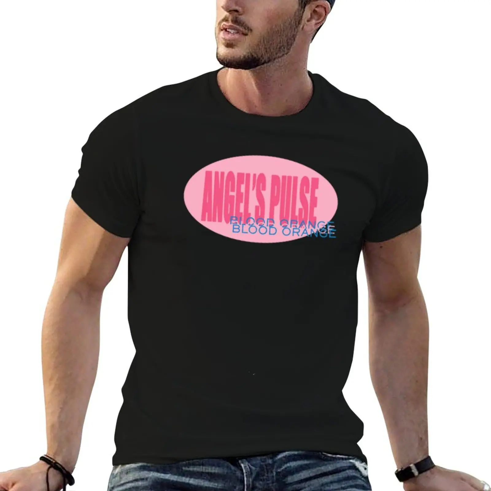 

dev hynes blood orange angel's pulse T-Shirt t shirts for man graphic vintage t shirt for man T-Shirt