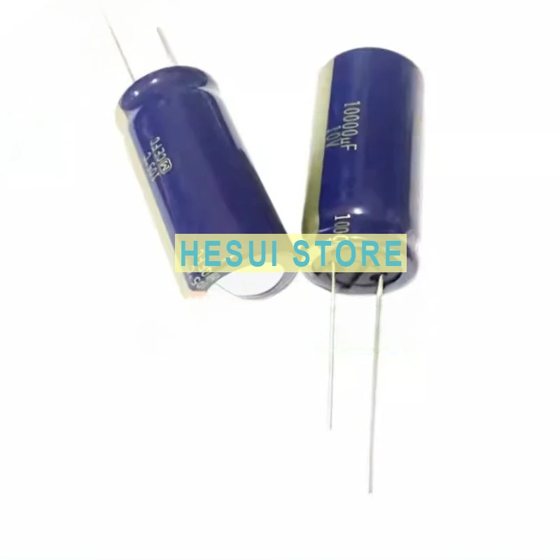 Audio fever capacitor 10V10000UF 18X35 FC blue gold 105 degree panasonic generation 6.3V