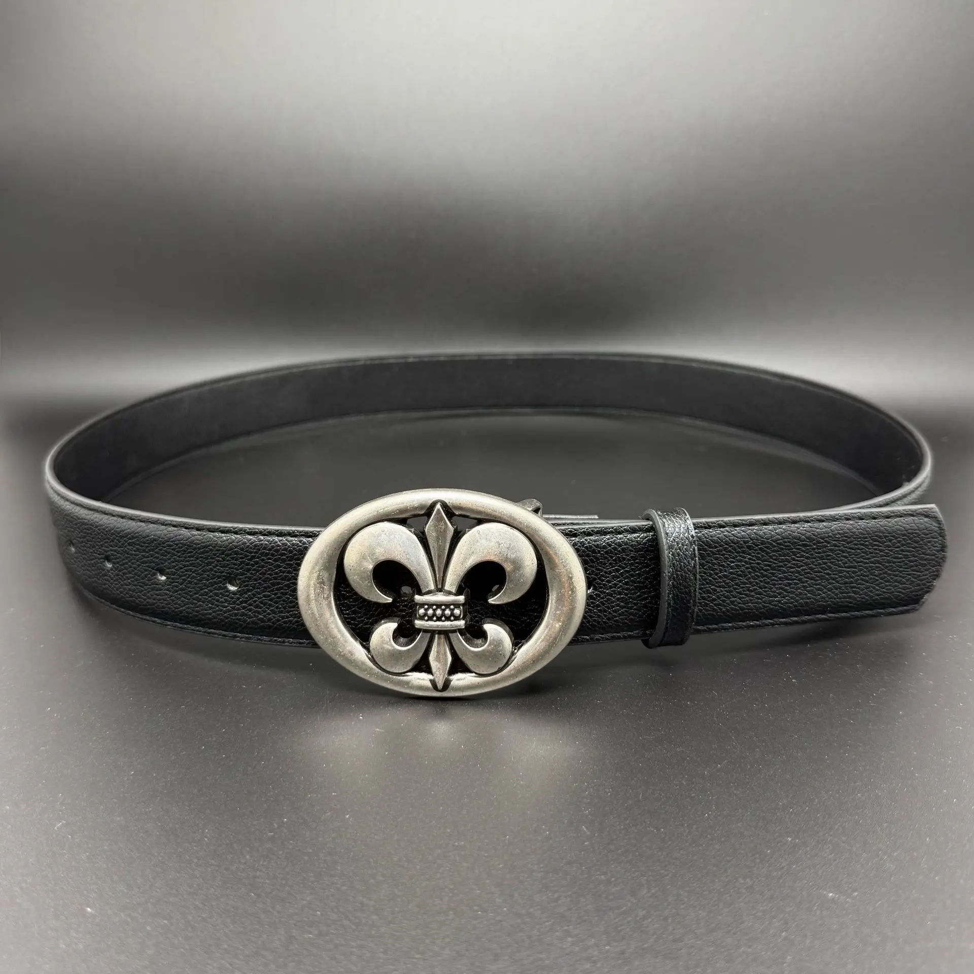 القوطية Y2K النساء الرجال أحزمة القوطي السيدات الهيب هوب الشرير برشام الهيكل العظمي طباعة حزام خصر الجينز زنار