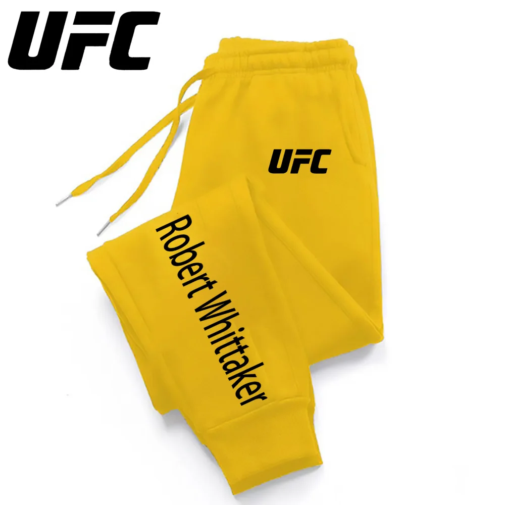 UFC ボクシング コラボレーション フロイド メイウェザー ファッション オスカー デ ラ ホヤ スポーツ パンツ ゴロフキン メンズ ティムツー ランニング フィットネス パンツ
