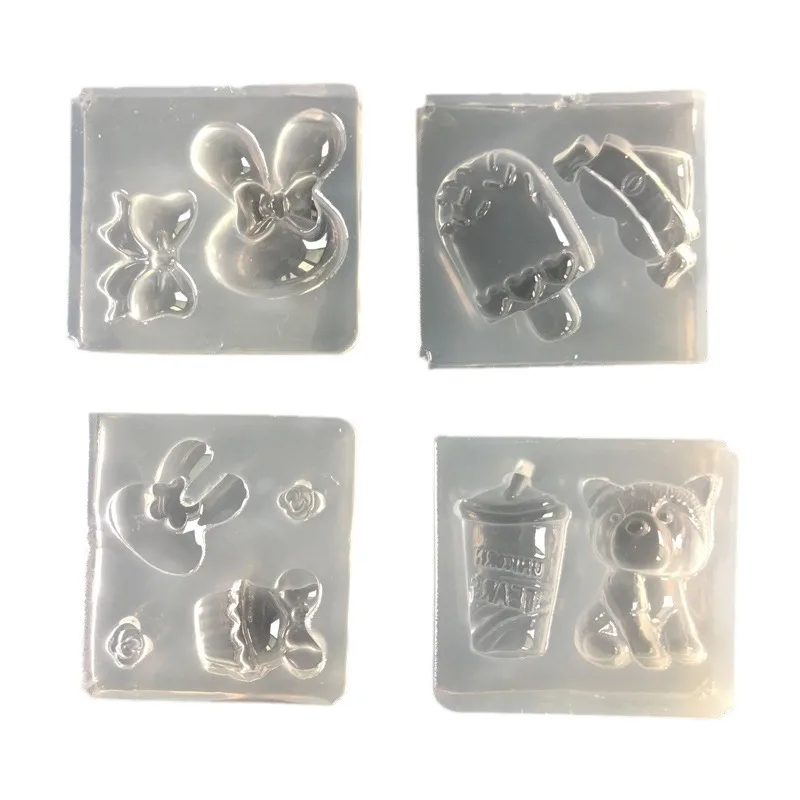 

DIY Handmade Coke Cake Dog Bow Popsicle Jewelry Mold 16347