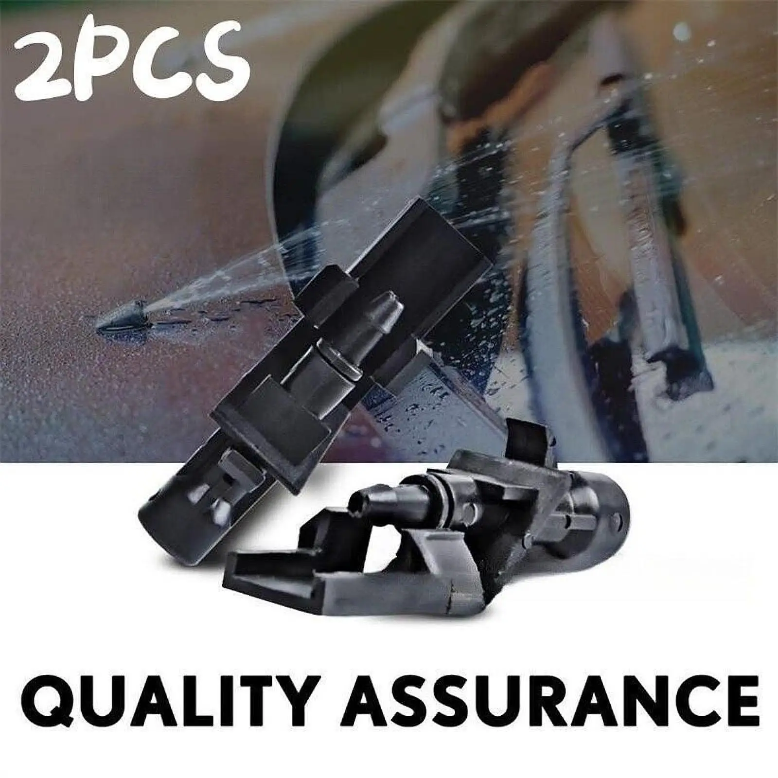 

2 шт., насадки для омывателя переднего стекла, распылительная форсунка 76810TP6A01, автомобильные аксессуары для Honda Cr-v, высокая производительность