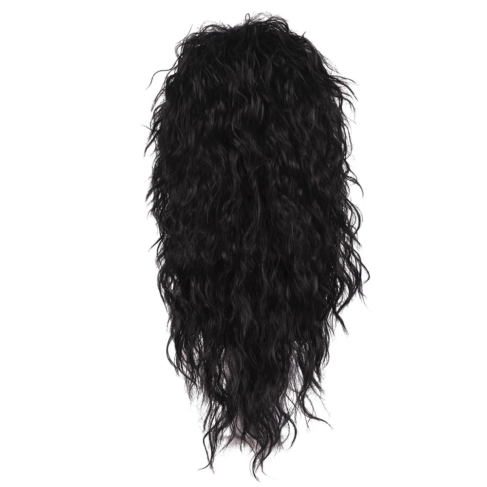 Mullet Wig 80s 90s Outfit Accessories Men,Blond Men's Heat Resistant Synthetic Hair Wigs Wig Hippie Cosplay Costume Accessories - Image 6