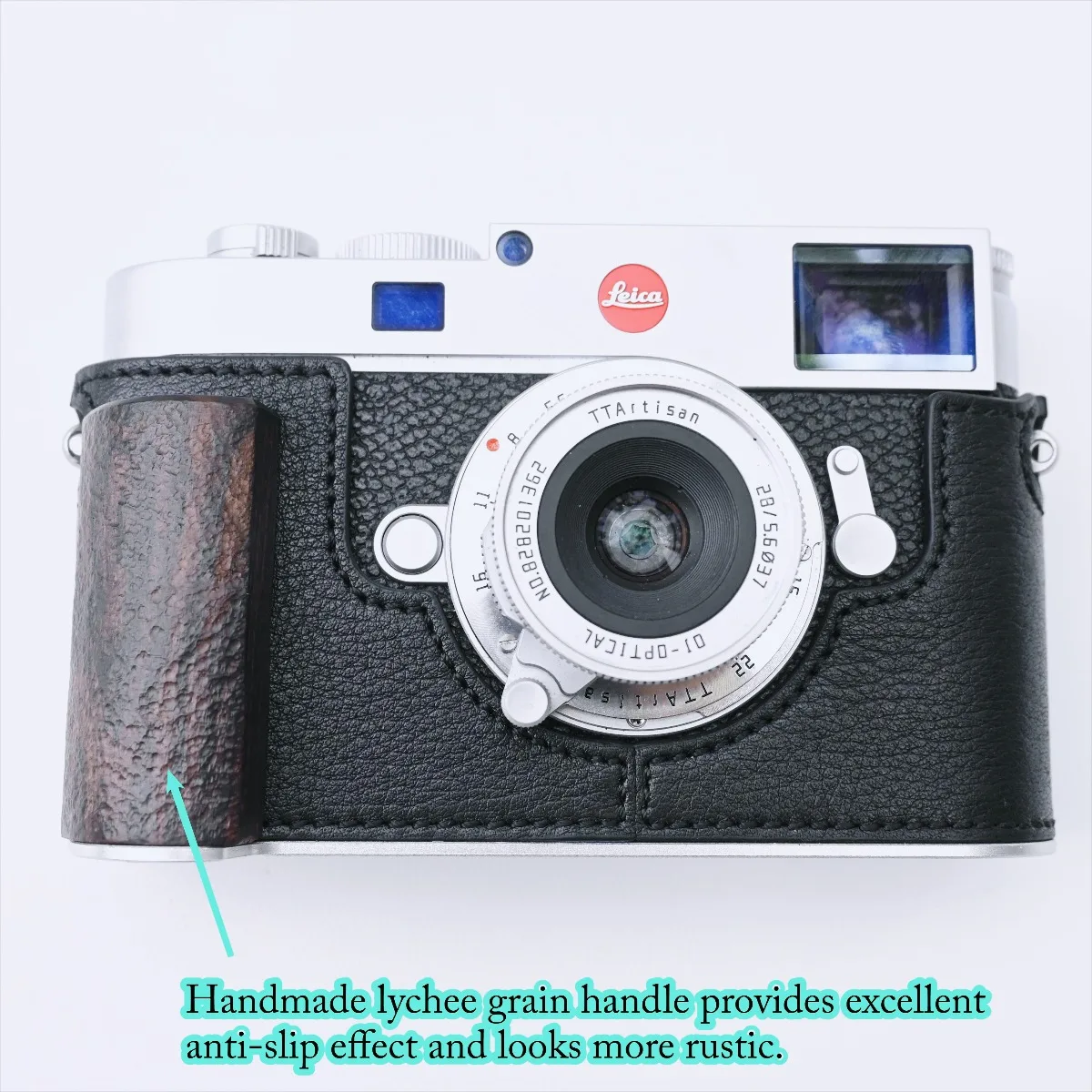 Soporte de madera ultraligero para cámara LEICA m11 Arca-Swiss RRS, soporte tipo L, trípode, cabeza de bola, placa rápida, mango de agarre de Base