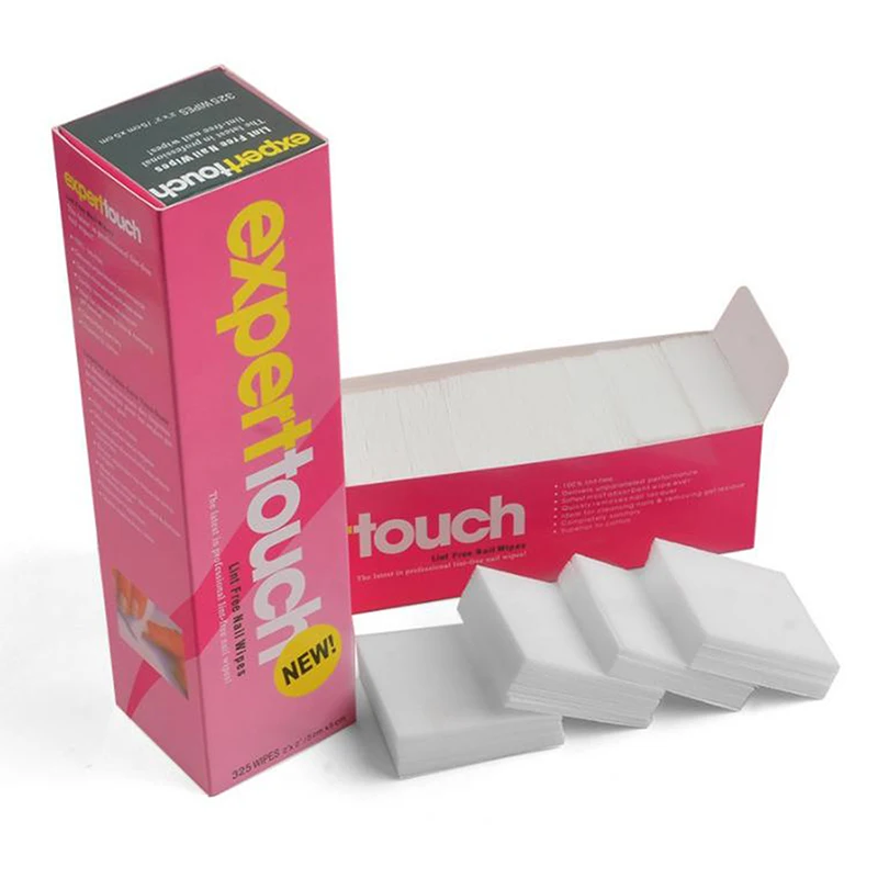 ジェルネイルポリッシュリムーバー,マニキュアクリーナー,糸くずの出ない紙パッド