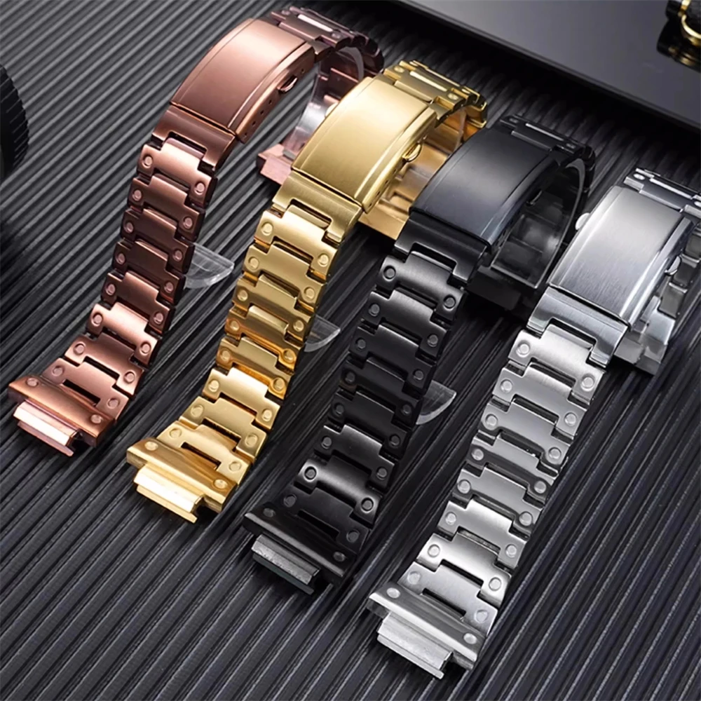 

Stainless Steel Metal Strap For GM-2100 gm2100 Watch metal Band Watchband