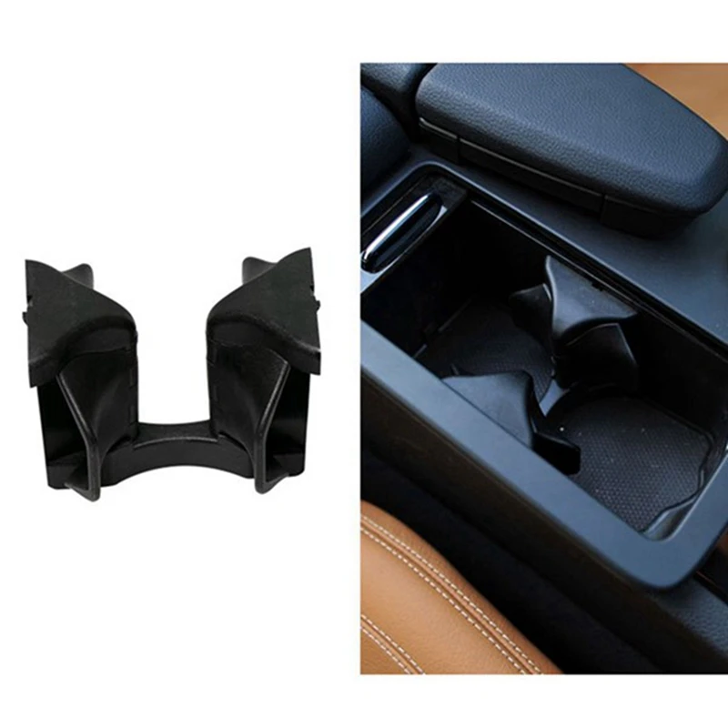 2 Piece Central Armrest Water Drink Holder 2046802391 For Mercedes Benz C/E W204 W212 W207