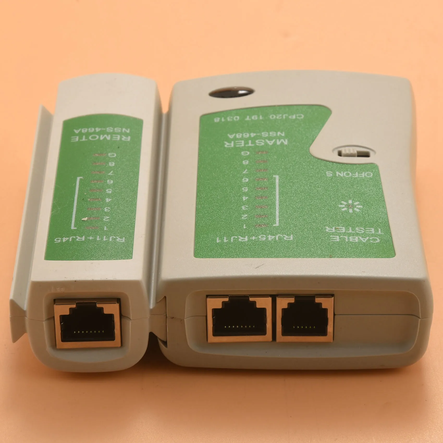 Well Made-Network Cable Tester RJ45 Crimp Tool Kit CAT5 CAT5E CAT6 Crimping Tool Kit, 50PCS RJ45 CAT6 Connector Plug