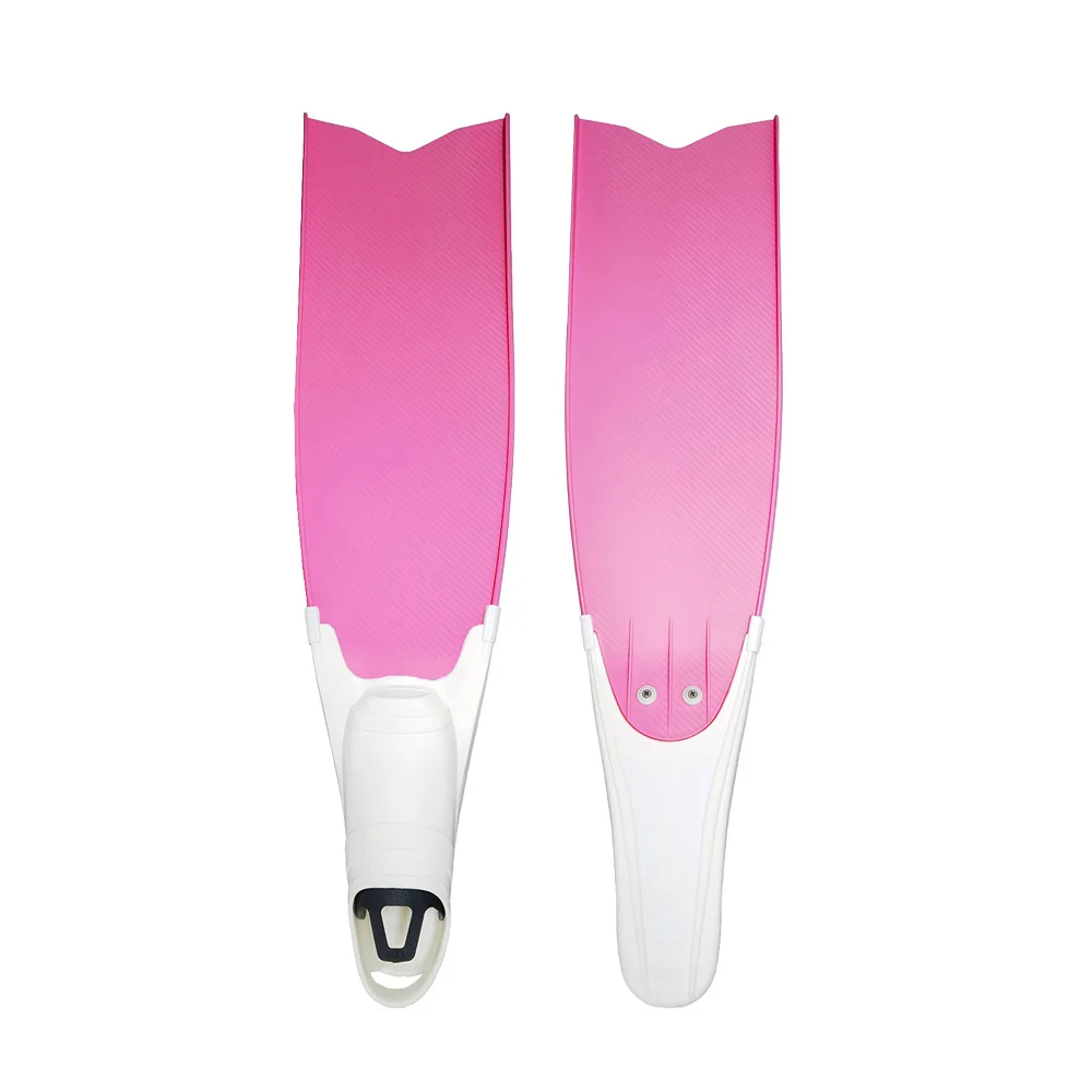 Hot-Selling Cross-Border Carbon Fiber Freediving PP Long Fins Swim Fishing Hunting and Frog Shoes Made From Durable Silicone