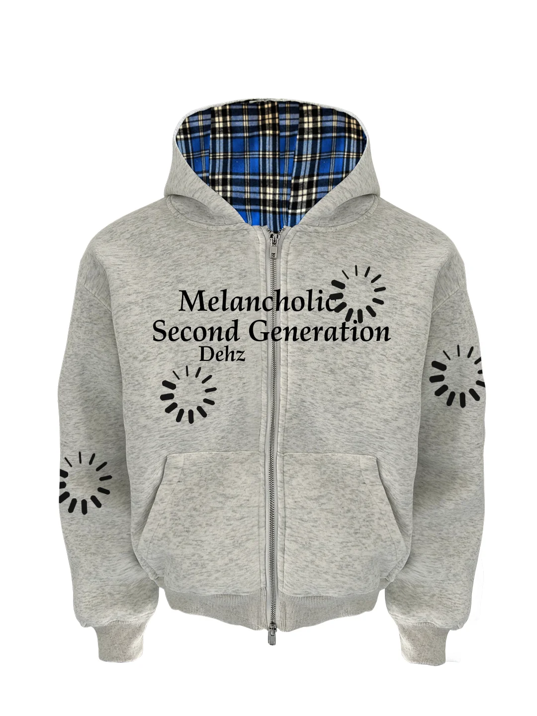 Autumn Winter New Jacket Unisex Cardigan American Fashion Trend Loose Casual Youth Popular Letter Print Sweatshirt