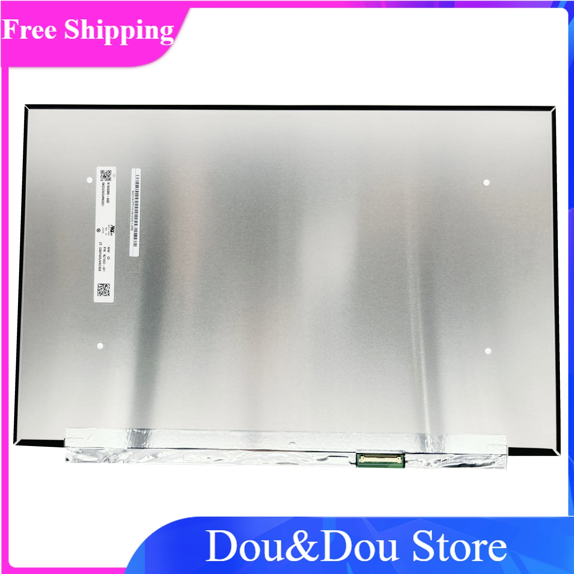 N160GME-GQ2 IPS 16:10 Laptop LCD Screen 100% sRGB 2560x1600 Display Matrix Panel EDP 40 Pins 16 Inch 165HZ
