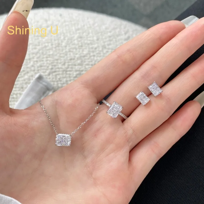shining-u-s925-シルバー高炭素ダイアモンド宝石-6-8-ミリメートルジュエリーセットネックレスリングイヤリング女性用ファインジュエリー婚約春