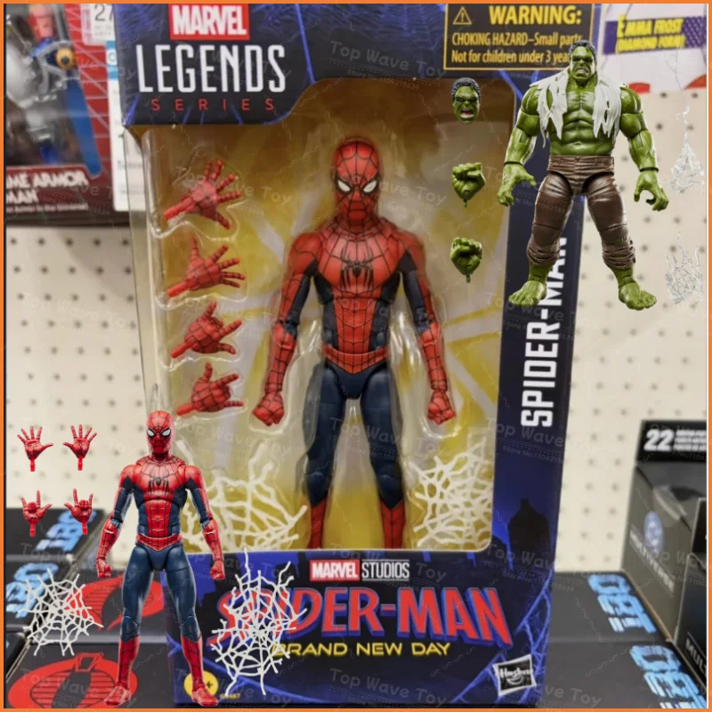 2026-new-in-stock-marvel-legends-spiderman-brand-new-day-movie-hulk-spiderman-6-action-figure