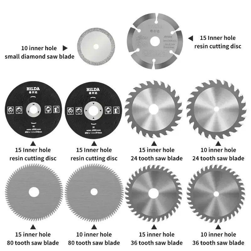 Điện Lưỡi Cưa Cho Công Cụ Điện Tròn HSS Lưỡi Cưa Dremel Cắt Hình Tròn Mini Lưỡi Cưa Lọng Cho Gỗ