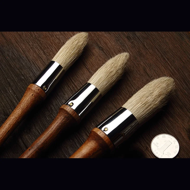 Korea  hwahong pig bristle oil painting brush 178 series acrylic brush for large oil painting acrylic painting brush art supplie