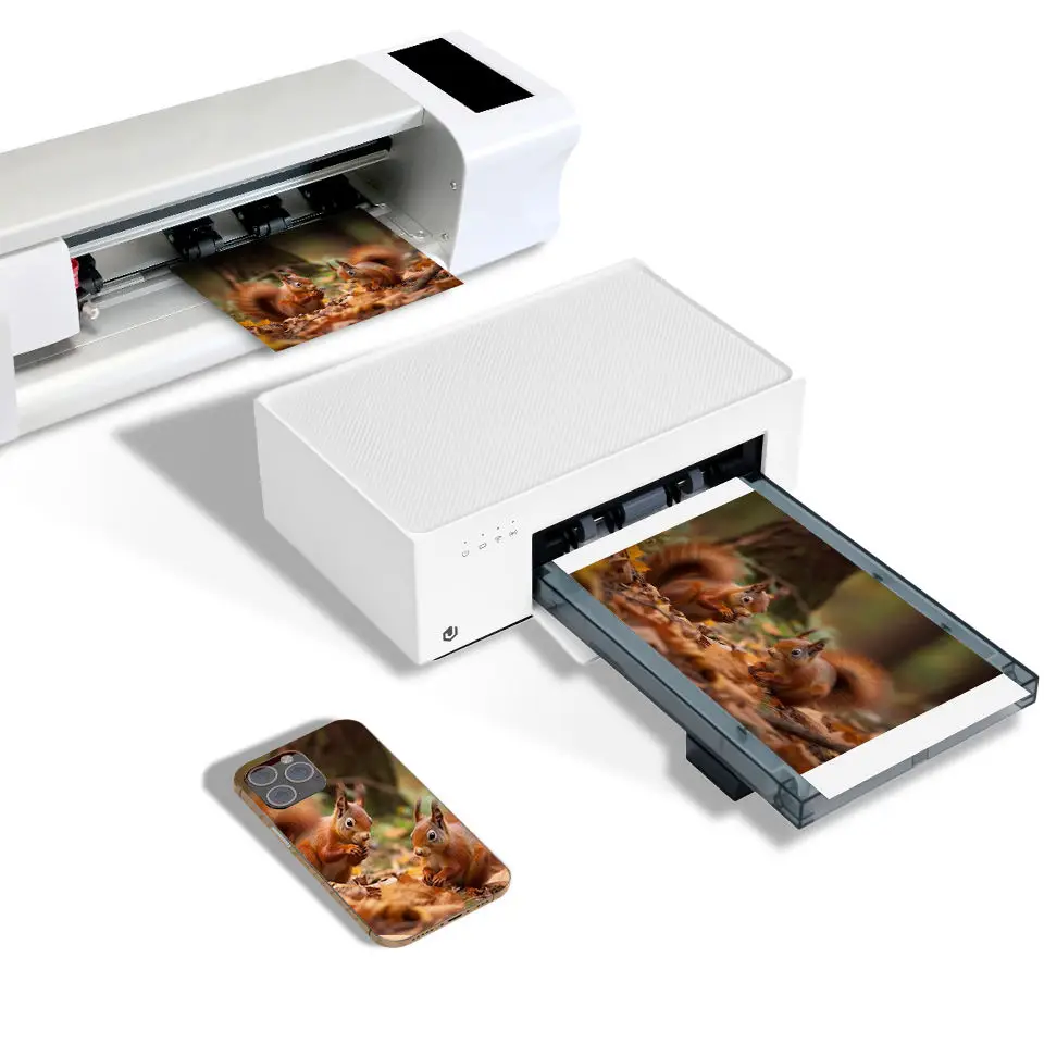 

Custom Blank Photo Sticker Portable Printer Machine Thermal Phone Sk in Printing Machine For Mobile Phone Back Film